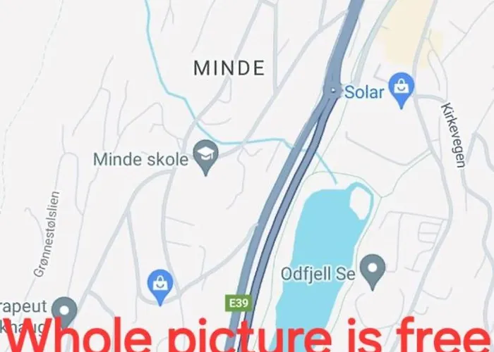 Panoramic Flat & Garden, Free Parking 12 Minutes Walking! * 卑爾根